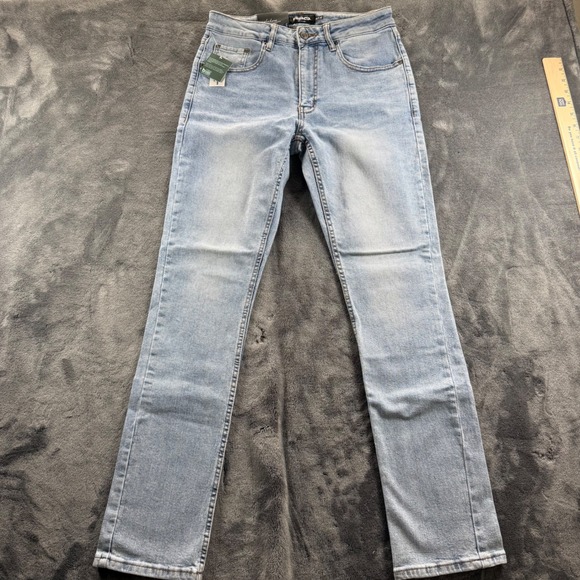 RSQ Other - RSQ Slim Straight Light Wash Jeans Mens 28x32 BCI Cotton Denim Blue